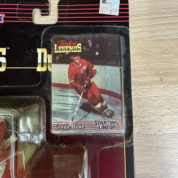 NHL Hockey Starting Lineup Gordie Howe Timeless Legends Figure w/Card - Picture 4 of 4